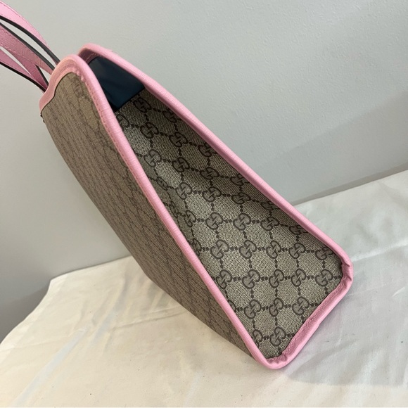 GUCCI limited Edition RARE  Higuchi Yuko XL Bunny Supreme GG Web Tote Handbag - Picture 3 of 13